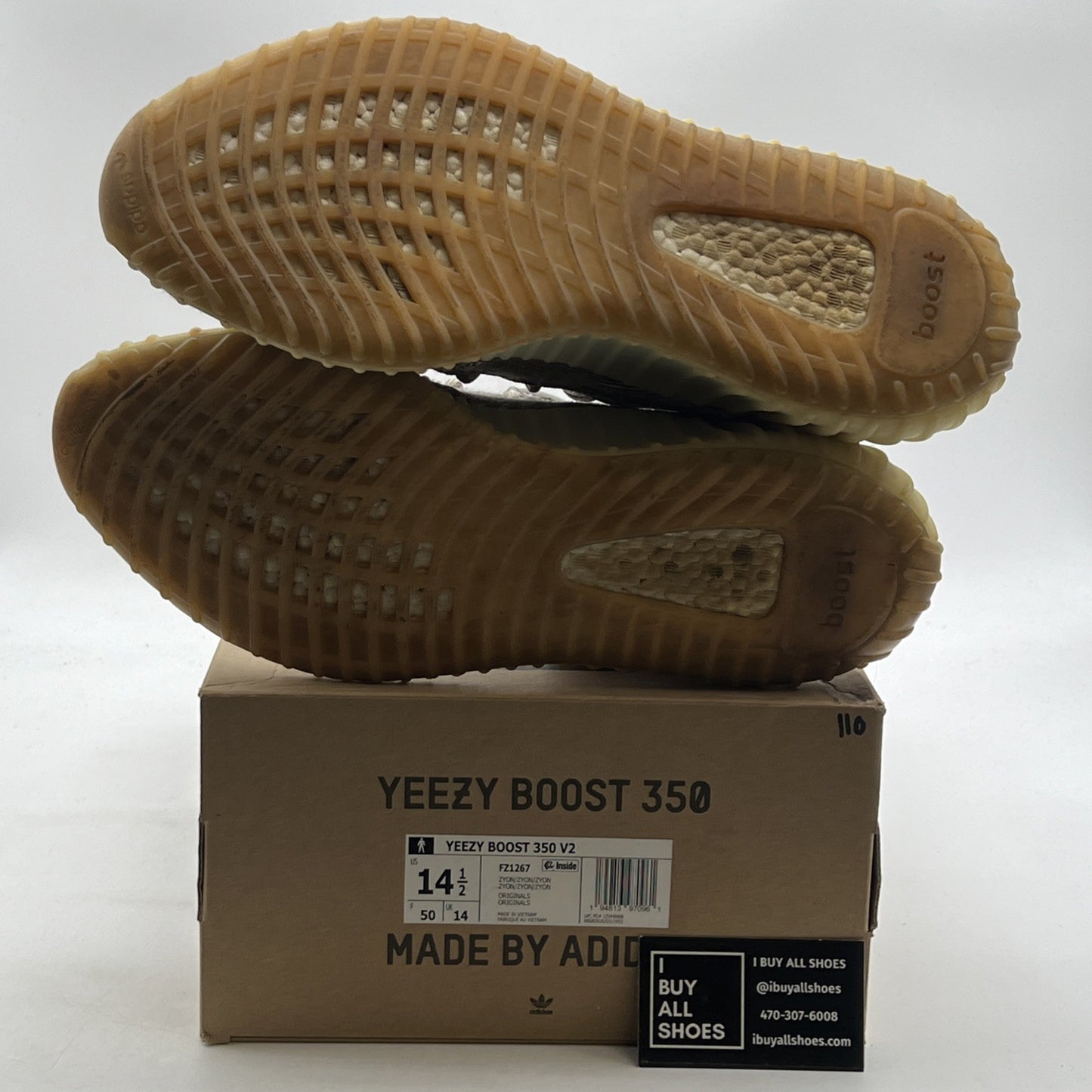 Size 14.5 - adidas Yeezy Boost 350 V2 Low Zyon (FZ1267)