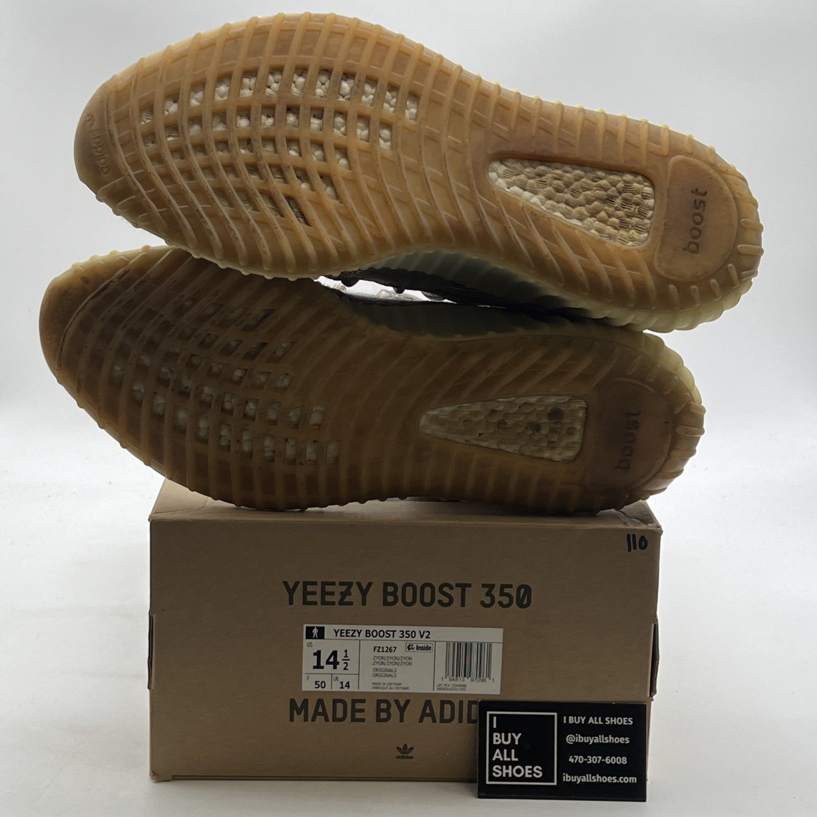 Size 14.5 - adidas Yeezy Boost 350 V2 Low Zyon (FZ1267)