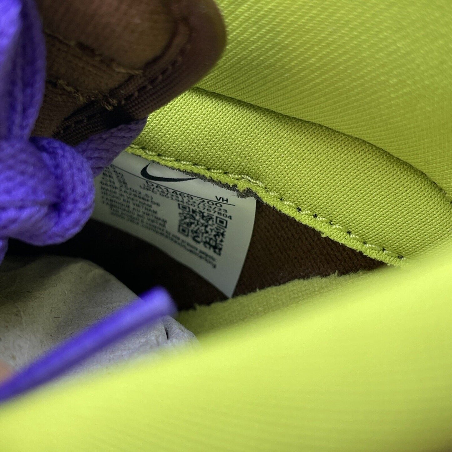 Size 7 - Nike Dunk SP Retro 2020 Low Veneer Green White Purple (DA1469-200)