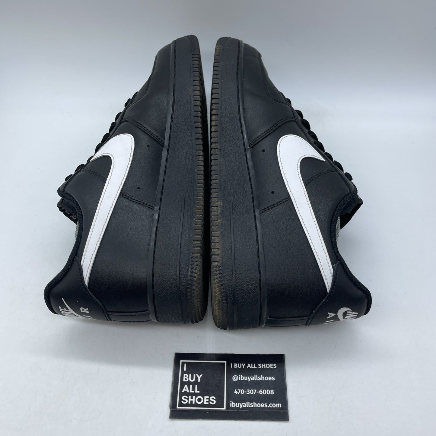 Size 11 - Nike Air Force 1 '07 Black White (FZ0627-010)