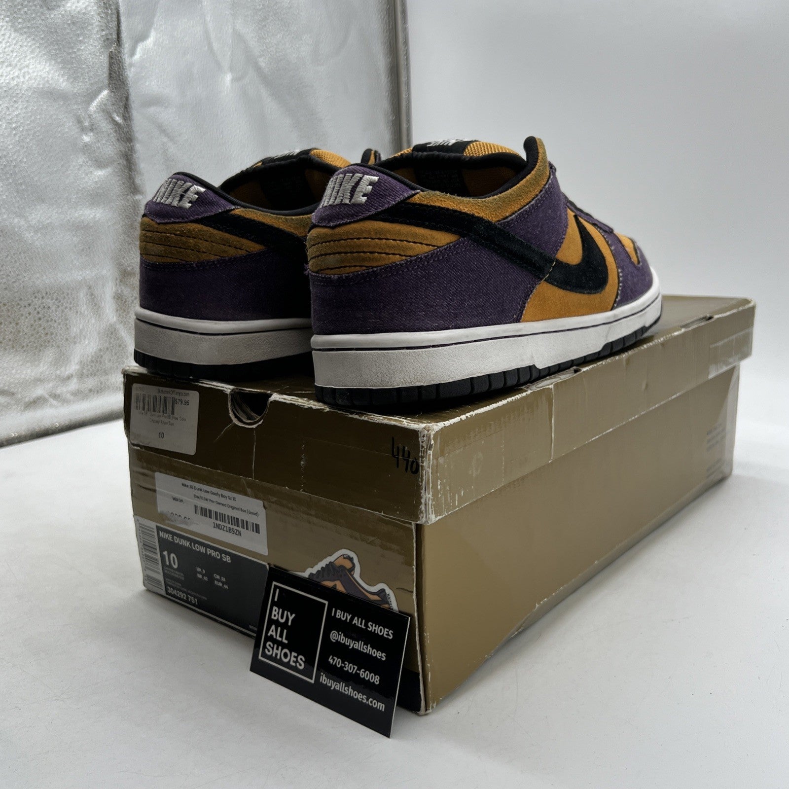 Size 10 - Nike Dunk Pro SB Low Goofy Boy (304292-751)