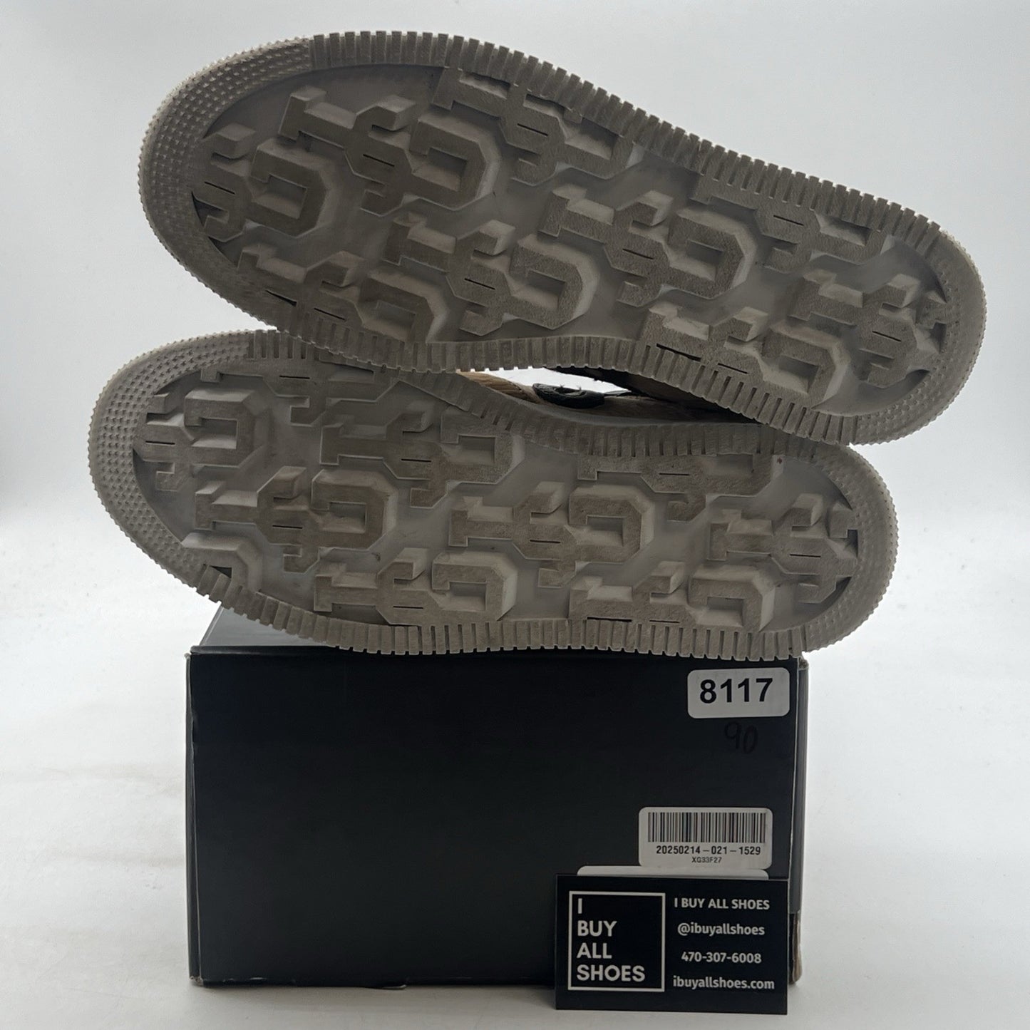 Size 11 - John Geiger GF-01 Sneakers Calf Hair Mens