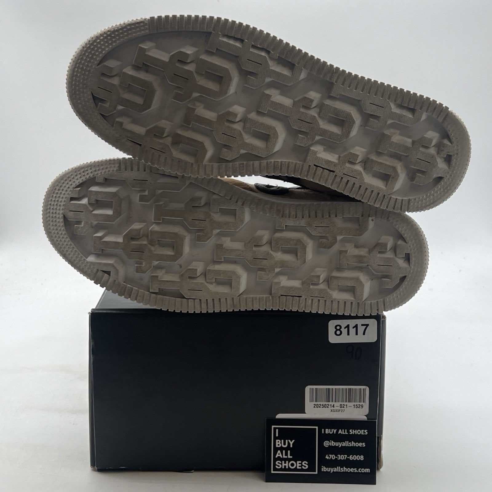 Size 11 - John Geiger GF-01 Sneakers Calf Hair Mens