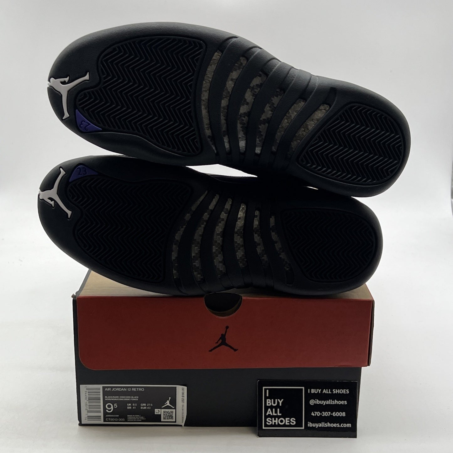 Size 9.5 - Air Jordan 12 Retro Dark Concord (CT8013-005)
