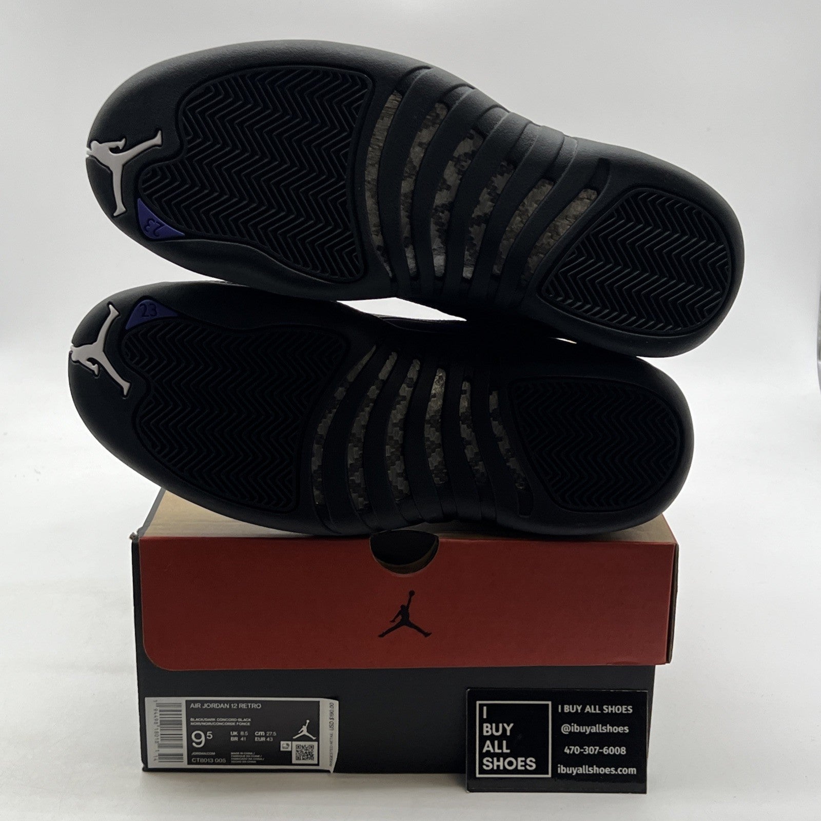 Size 9.5 - Air Jordan 12 Retro Dark Concord (CT8013-005)