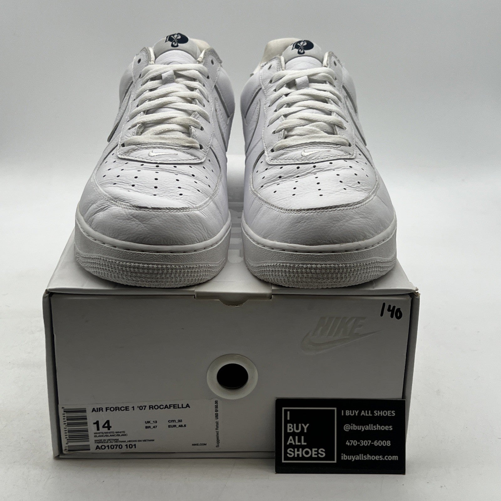 Size 14 - Nike Roc-A-Fella x Air Force 1 2017 AF100 (AO1070-101)