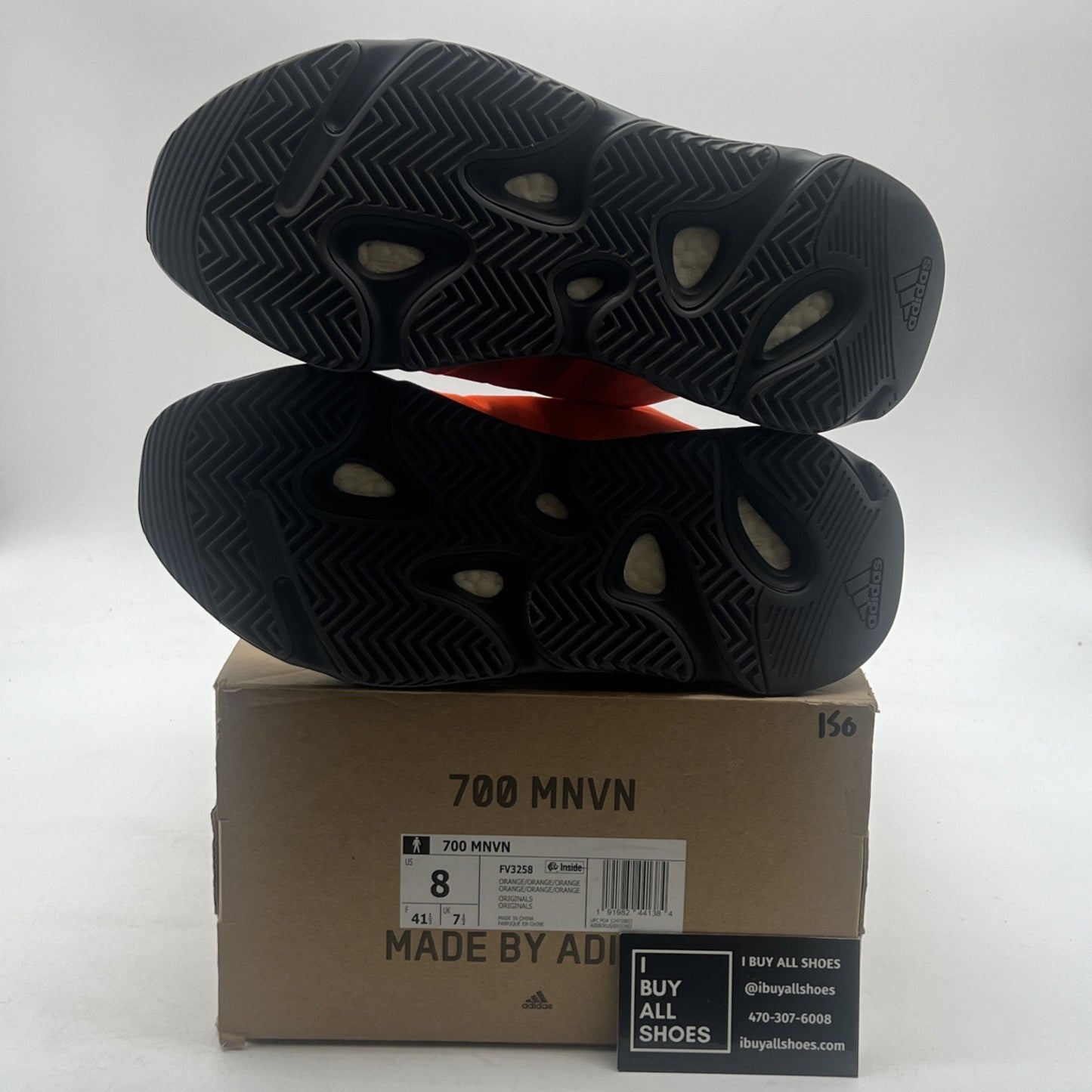 Size 8 - adidas Yeezy Boost 700 MNVN Orange (FV3258)