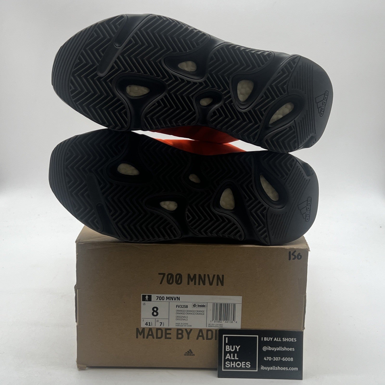 Size 8 - adidas Yeezy Boost 700 MNVN Orange (FV3258)