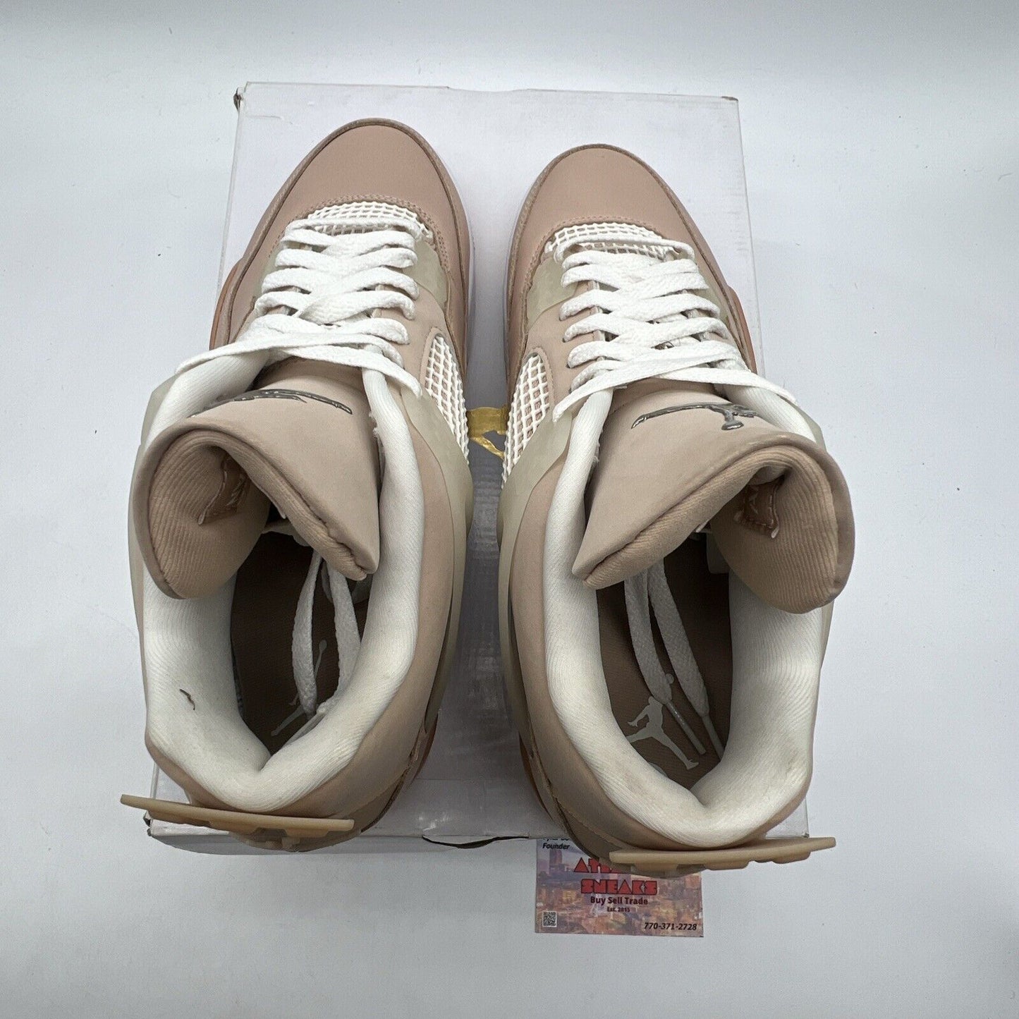 Size 11.5 - Air Jordan 4 Retro Shimmer W White (DJ0675-200)