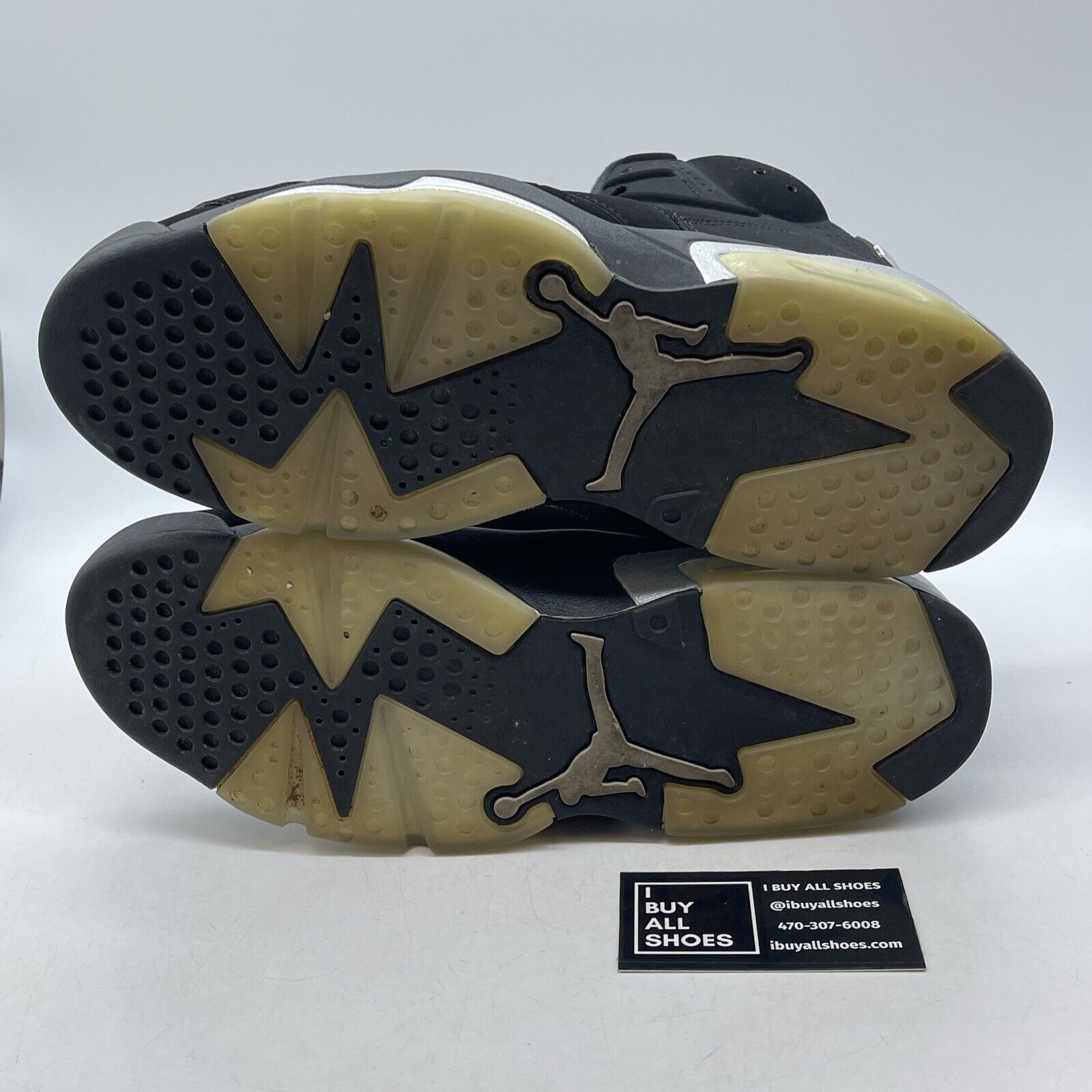 Size 10.5 - Jordan 6 Retro Mid Chrome Black Silver Suede (DX2836-001)