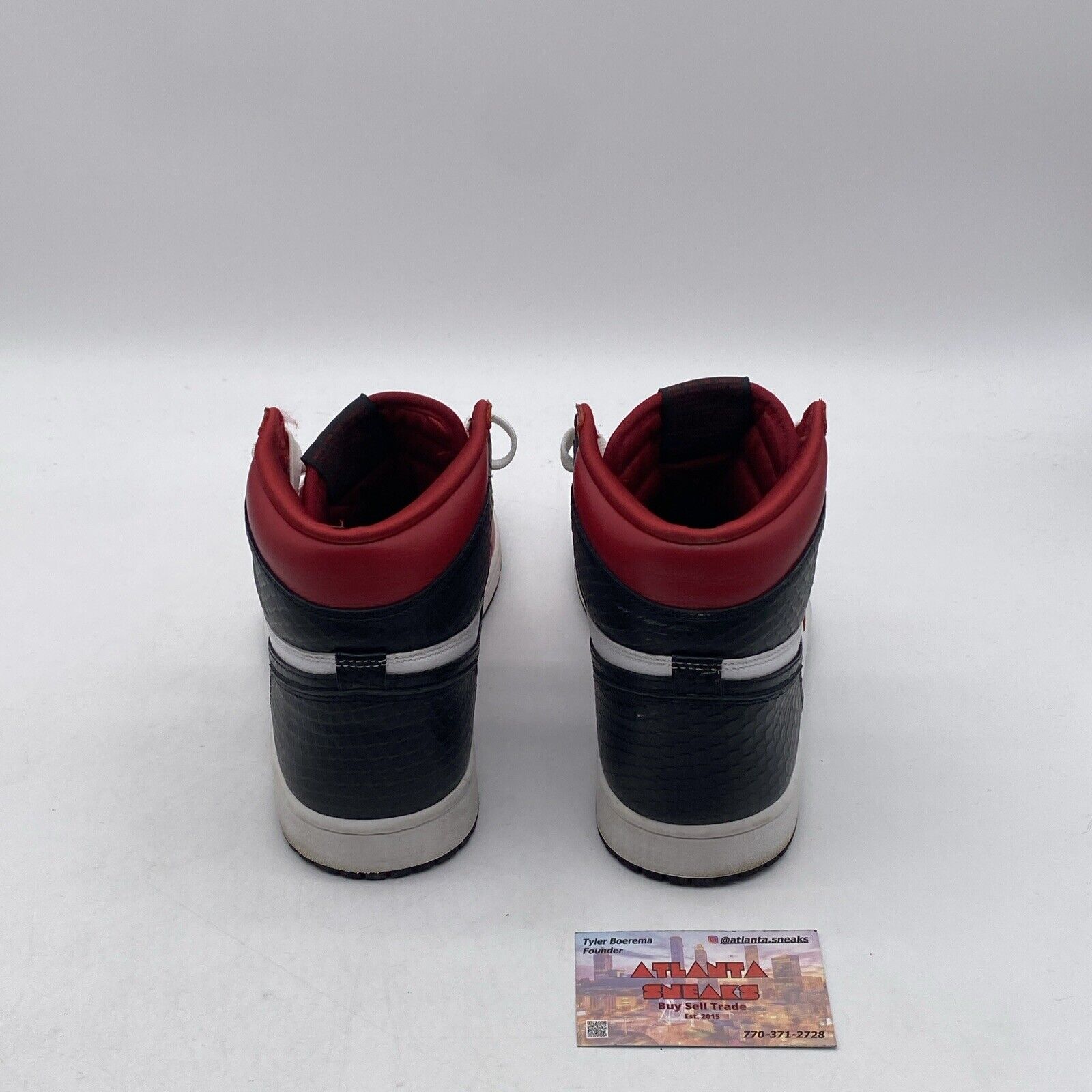 Size 11 - Air Jordan 1 Retro OG High Satin Red W