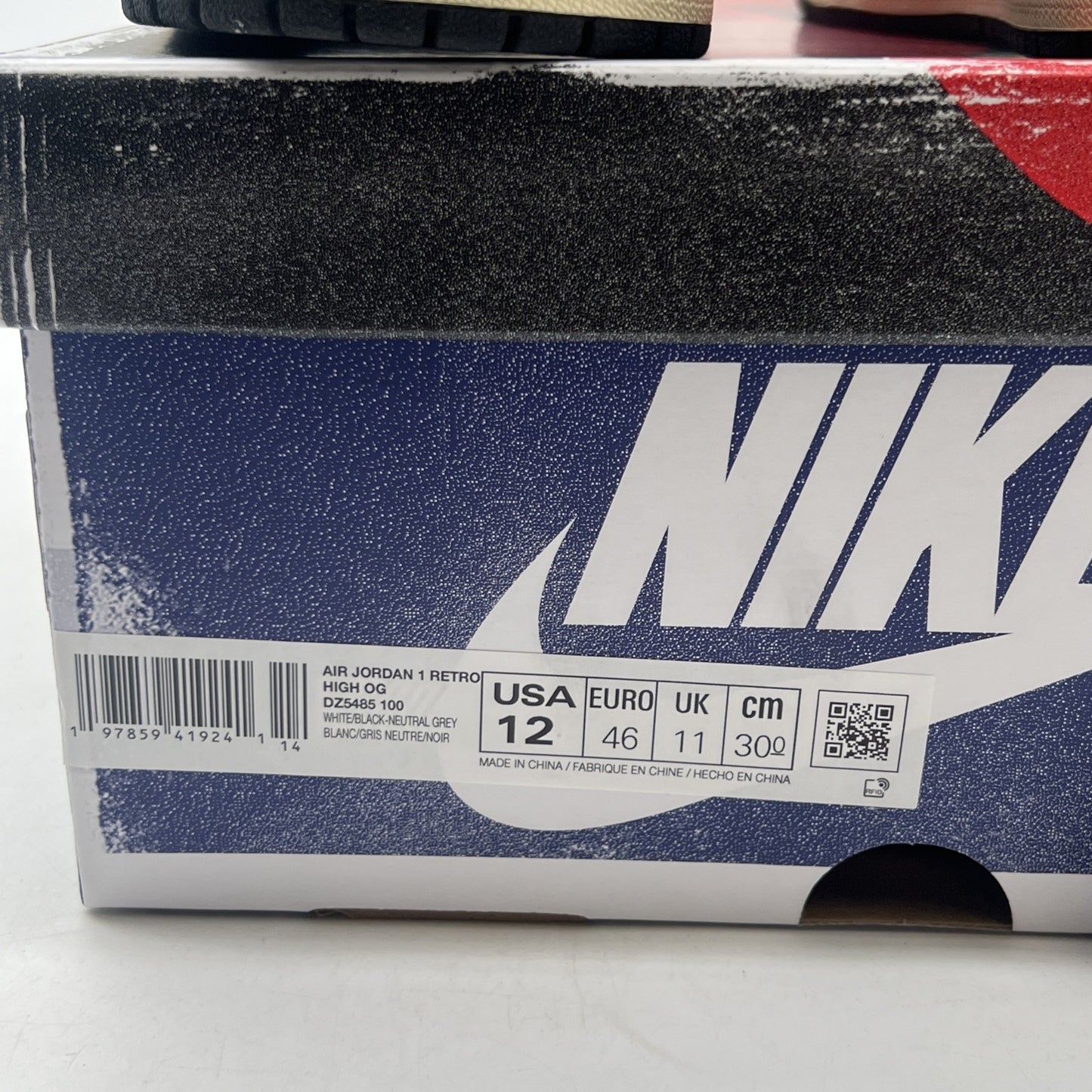 Size 12 - Air Jordan 1 Retro OG High Rare Air - Deep Royal Blue (DZ5485-100)