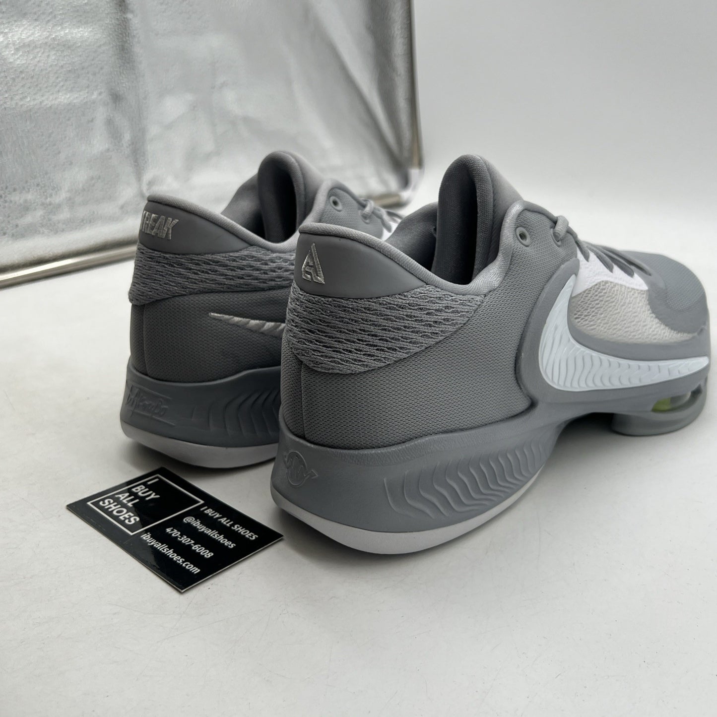 Size 12.5 - Nike Zoom Freak 4 TB Wolf Grey (DO9679-001)