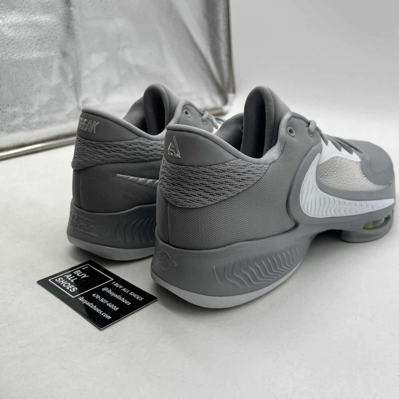 Size 12.5 - Nike Zoom Freak 4 TB Wolf Grey (DO9679-001)