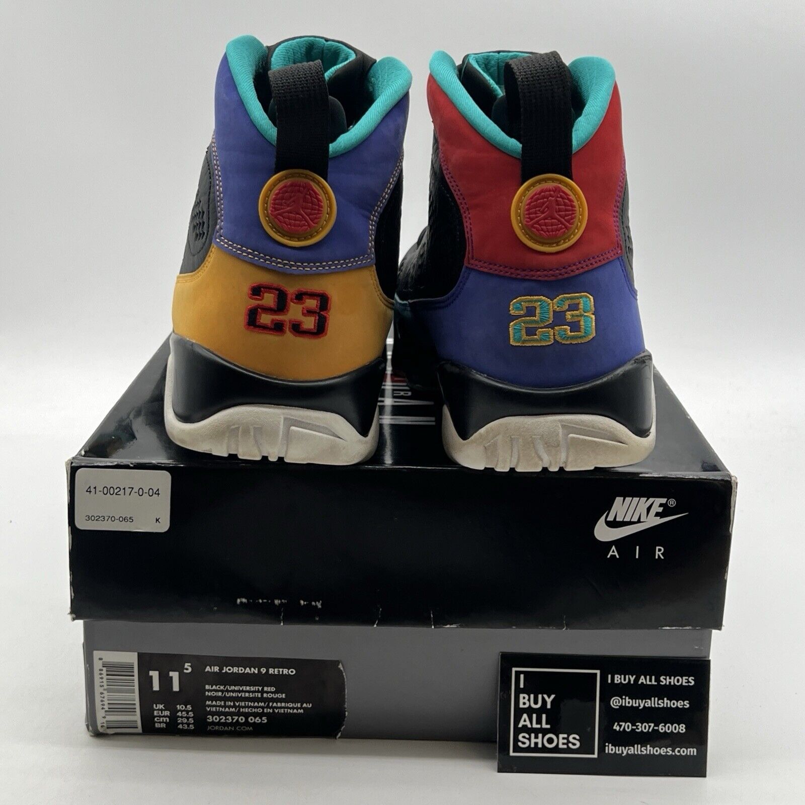 Size 11.5 - Air Jordan 9 Retro Dream It, Do It (302370-065)