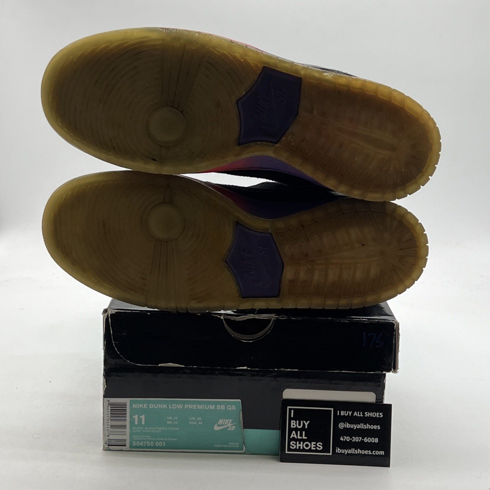 Size 11 - Nike Dunk Premium SB QS Low BHM (504750-001)