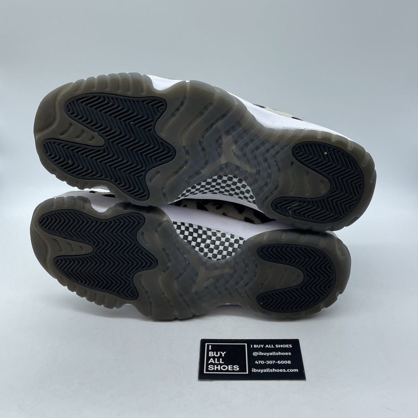 Size 12W- Air Jordan 11 Retro Animal Instinct Black White Suede (AR0715-010)