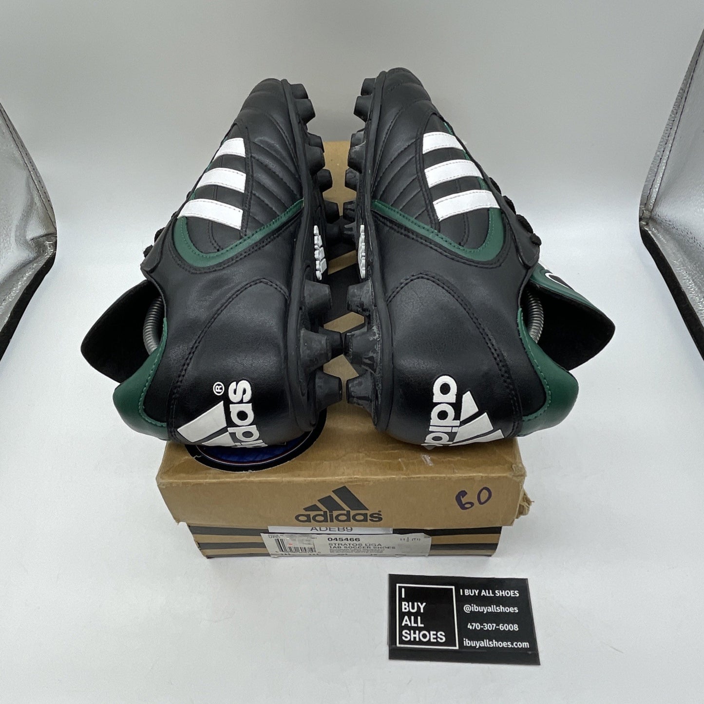 Size 12 - Adidas Stratos Cup Liga 1AB JR soccer shoes Leather (045466)