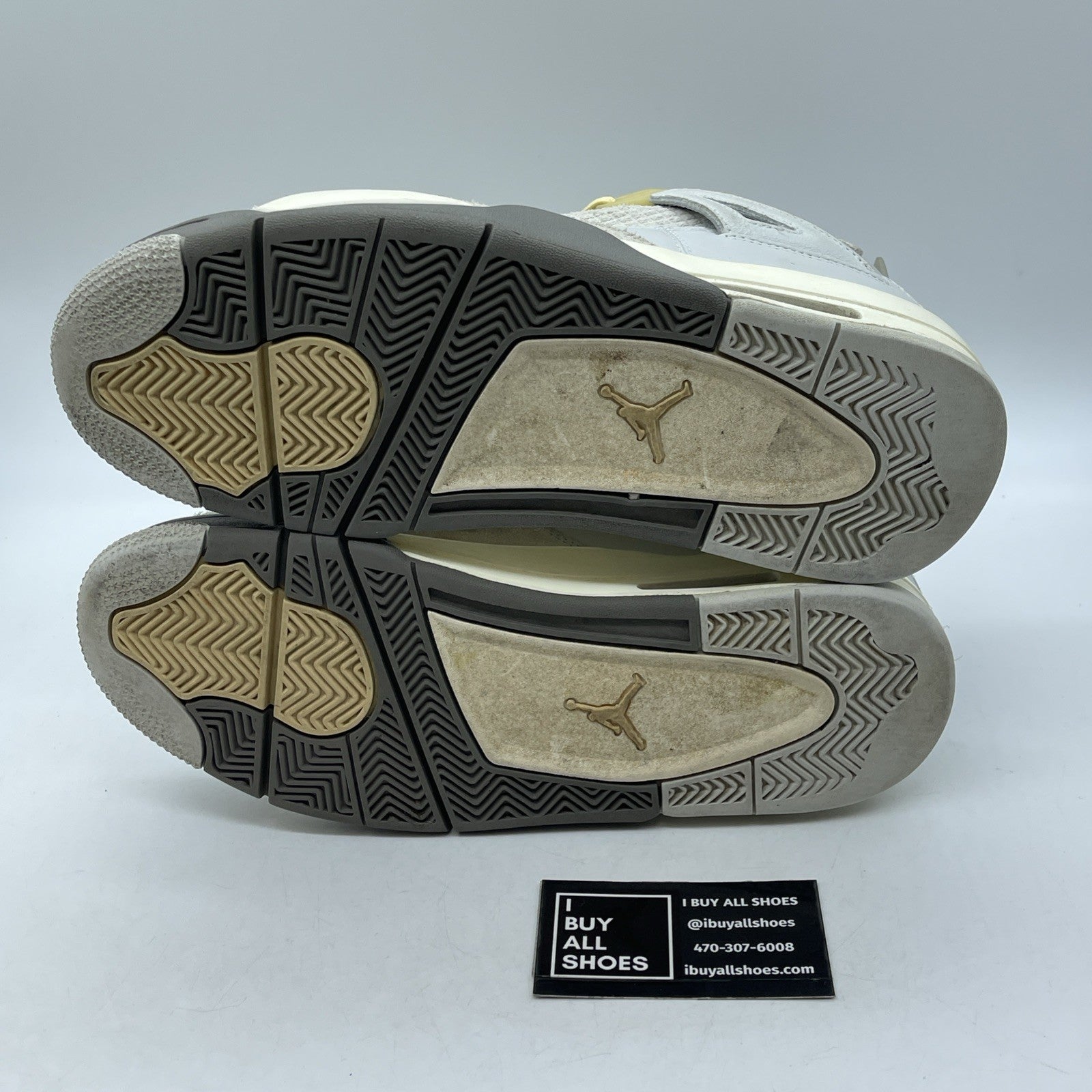 Size 9.5 - Jordan 4 Retro SE Low Craft Grey Suede Leather (DV3742-021)