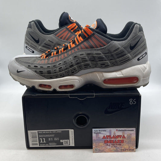 Size 11 - Nike Kim Jones x Air Max 95 Total Orange Grey White (DD1871-001)