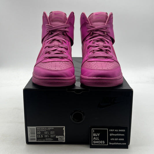Size 10 - Nike AMBUSH x Dunk High Pink (CU7544-600)