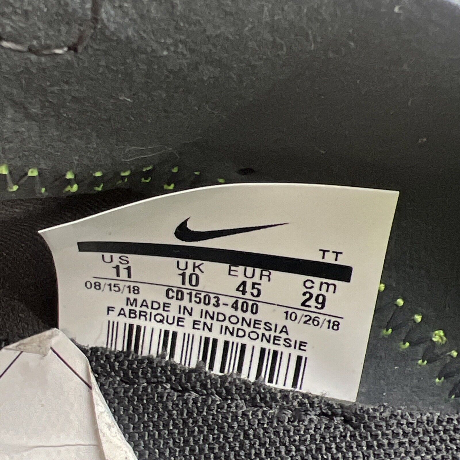 Size 11 - Nike React Element 55 Grid - Armory Navy (CD1503-400)
