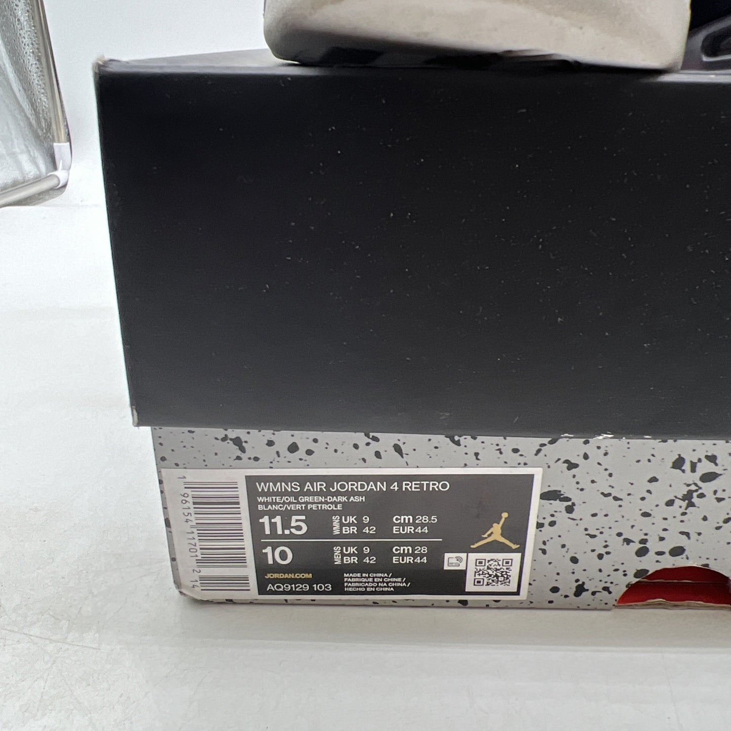 Size 11.5 - Air Jordan 4 Retro Mid Seafoam W (AQ9129-103)