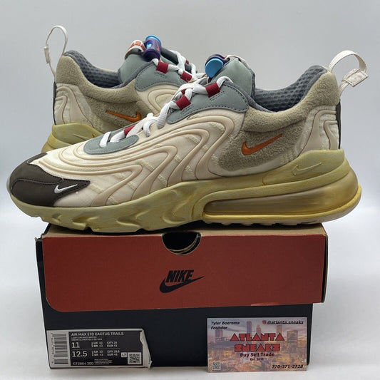 Size 11 - Nike Travis Scott x Air Max 270 React ENG Cactus Trails (CT2864-200)
