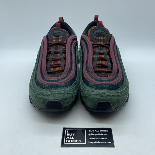 Size 11.5 - Nike Air Max 97 NRG Jacket Pack Green Black Suede (AT6145-600)