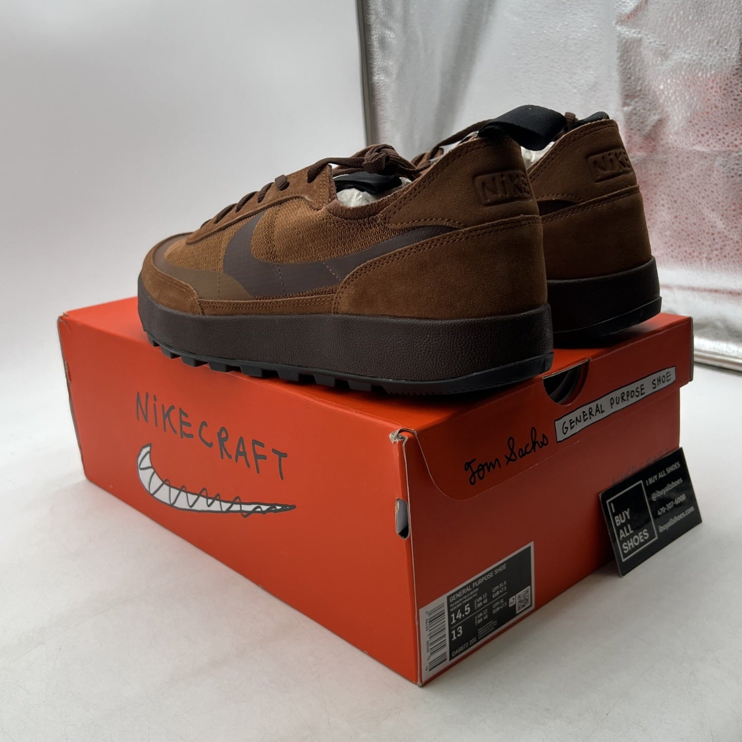 Size 14.5 - Tom Sachs NikeCraft General Purpose Shoes (DA6672-200)