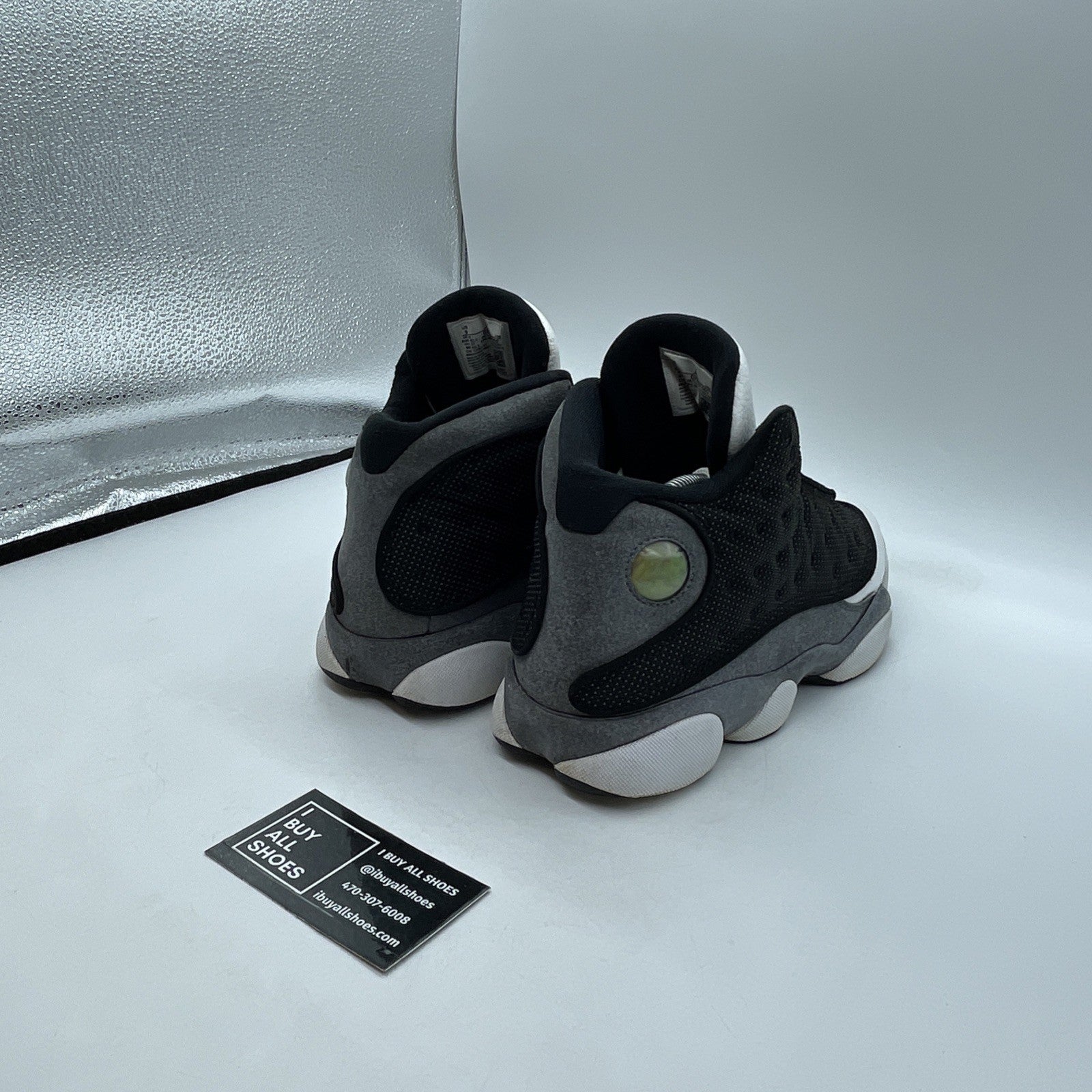 Size 9 - Air Jordan 13 Retro Black Flint Grey Suede Leather (DJ5982-060)