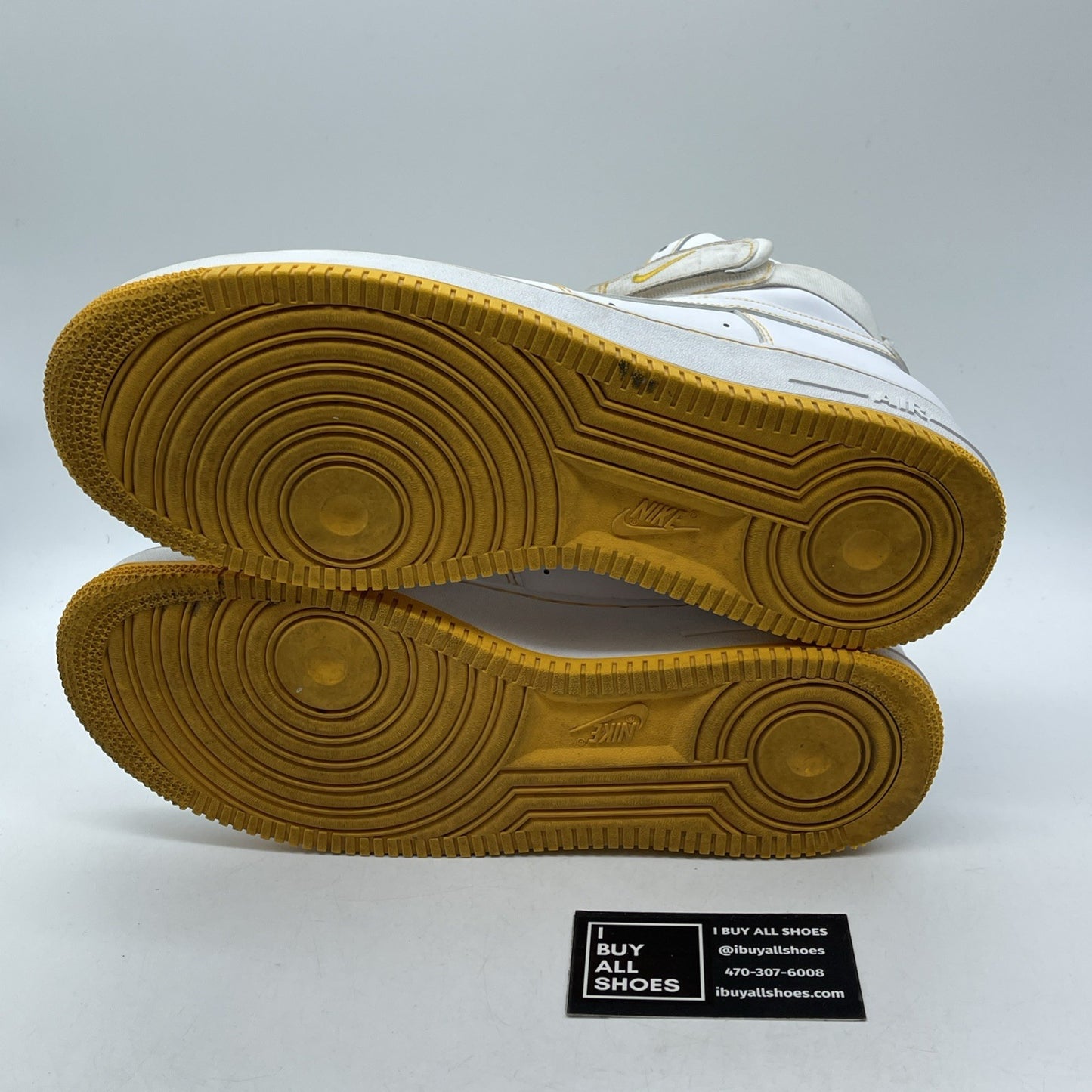 Size 10.5 - Nike Air Force 1 '07 High Laser Orange White Leather (CV1753-107)