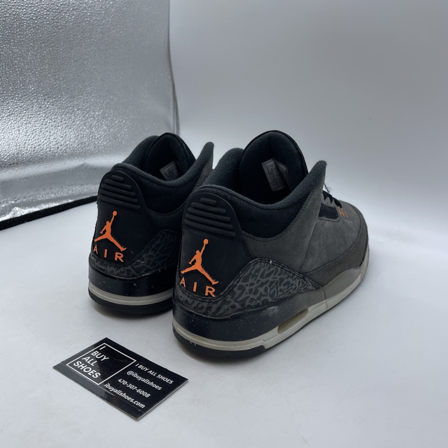 Size 11 - Jordan 3 Retro 2023 Mid Fear Grey Black Suede (CT8532-080)