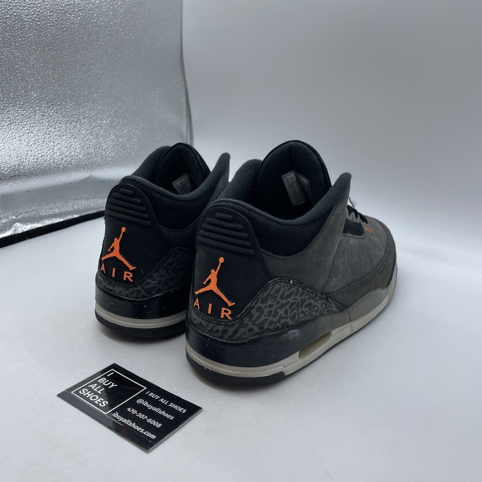Size 11 - Jordan 3 Retro 2023 Mid Fear Grey Black Suede (CT8532-080)