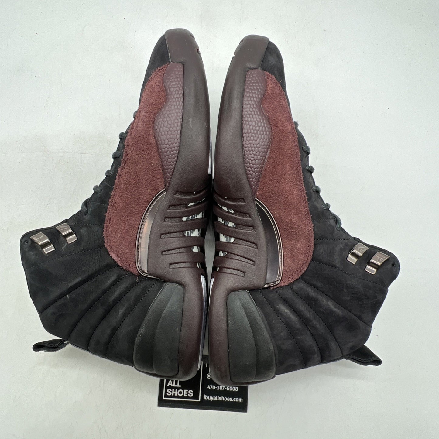 Size 11.5 - Air Jordan 12 Retro SP x A Ma Maniere Mid Black W (DV7989-001)
