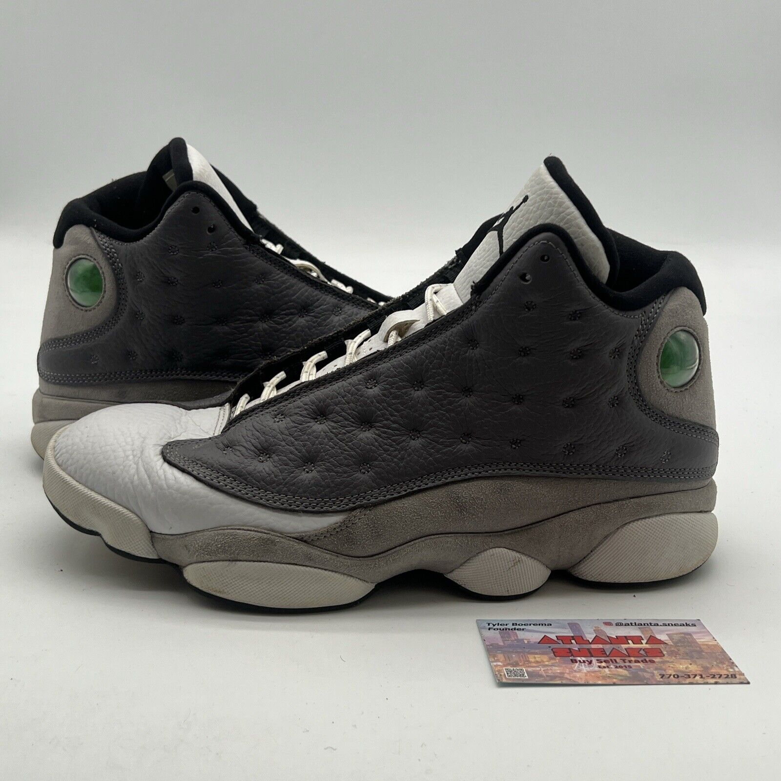 Size 9.5 - Air Jordan 13 Retro Atmosphere Grey (414571-016)