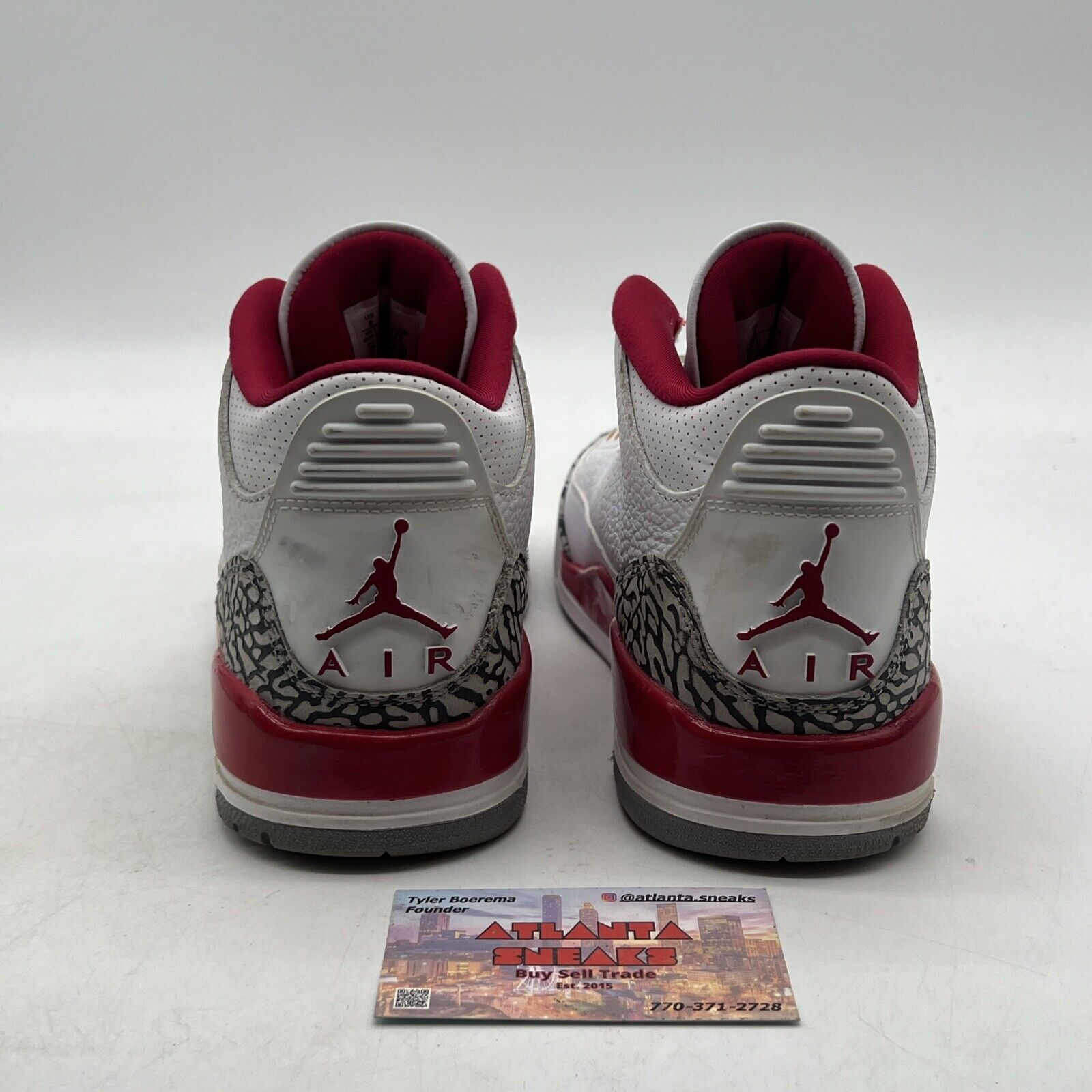 Size 8 - Jordan 3 Retro Mid Cardinal Red (CT8532-126)