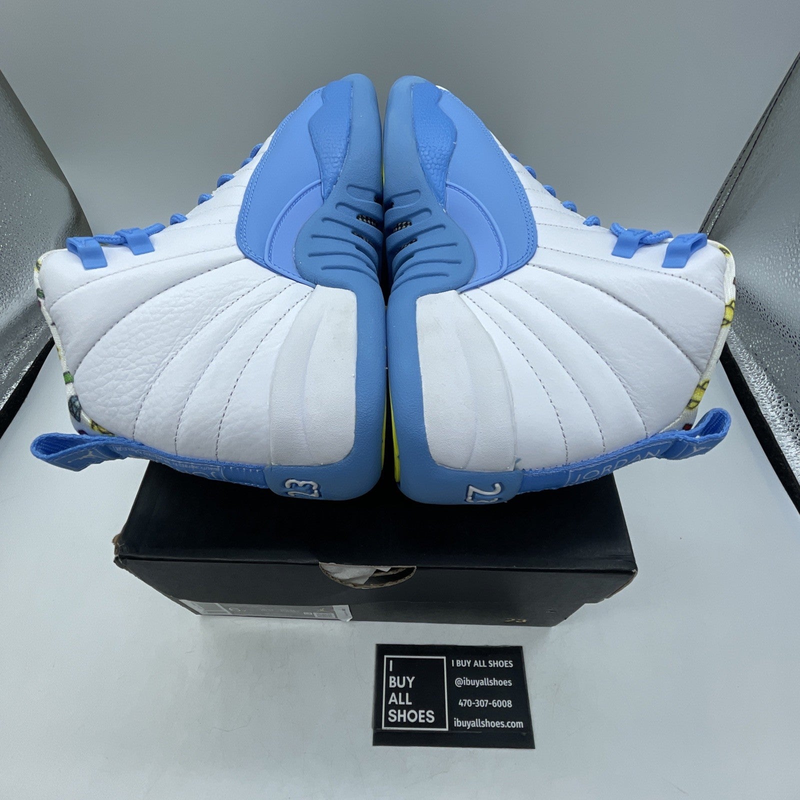 Size 6Y (GS) - Air Jordan 12 Retro Mid Emoji (DQ4365-114)