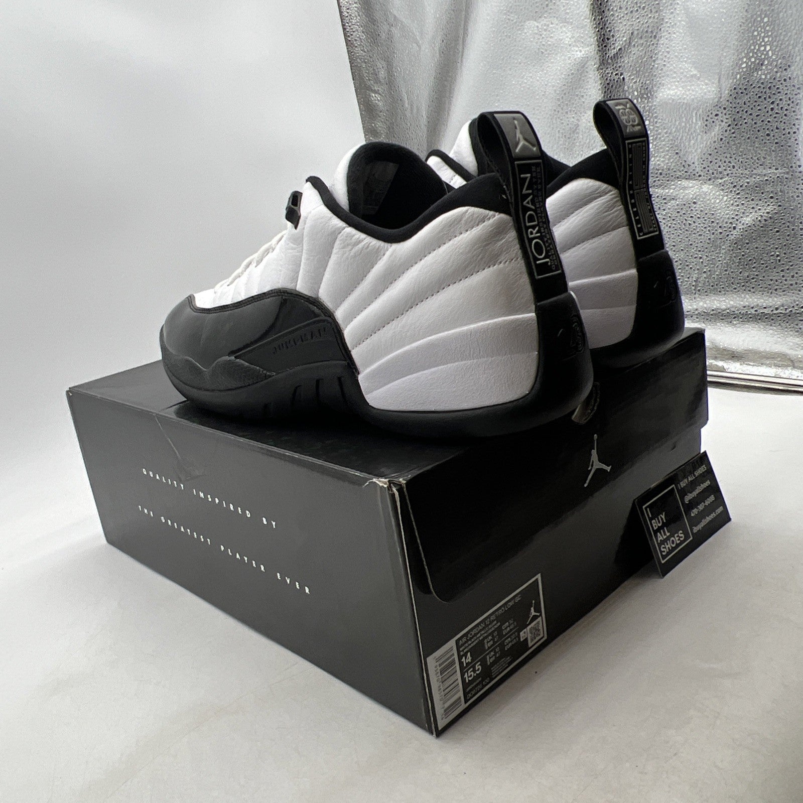 Size 14 - Air Jordan 12 Retro Low 25 Years in China (DO8726-100)