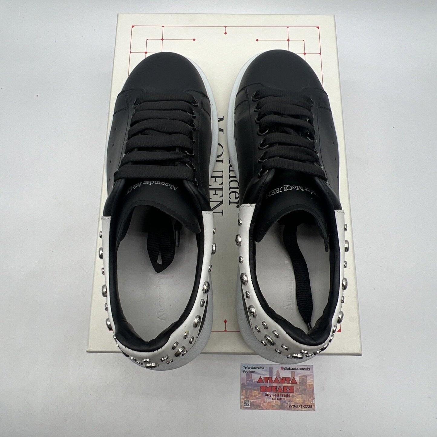 Size 8 - Alexander McQueen Oversized Studded Men's Sneakers