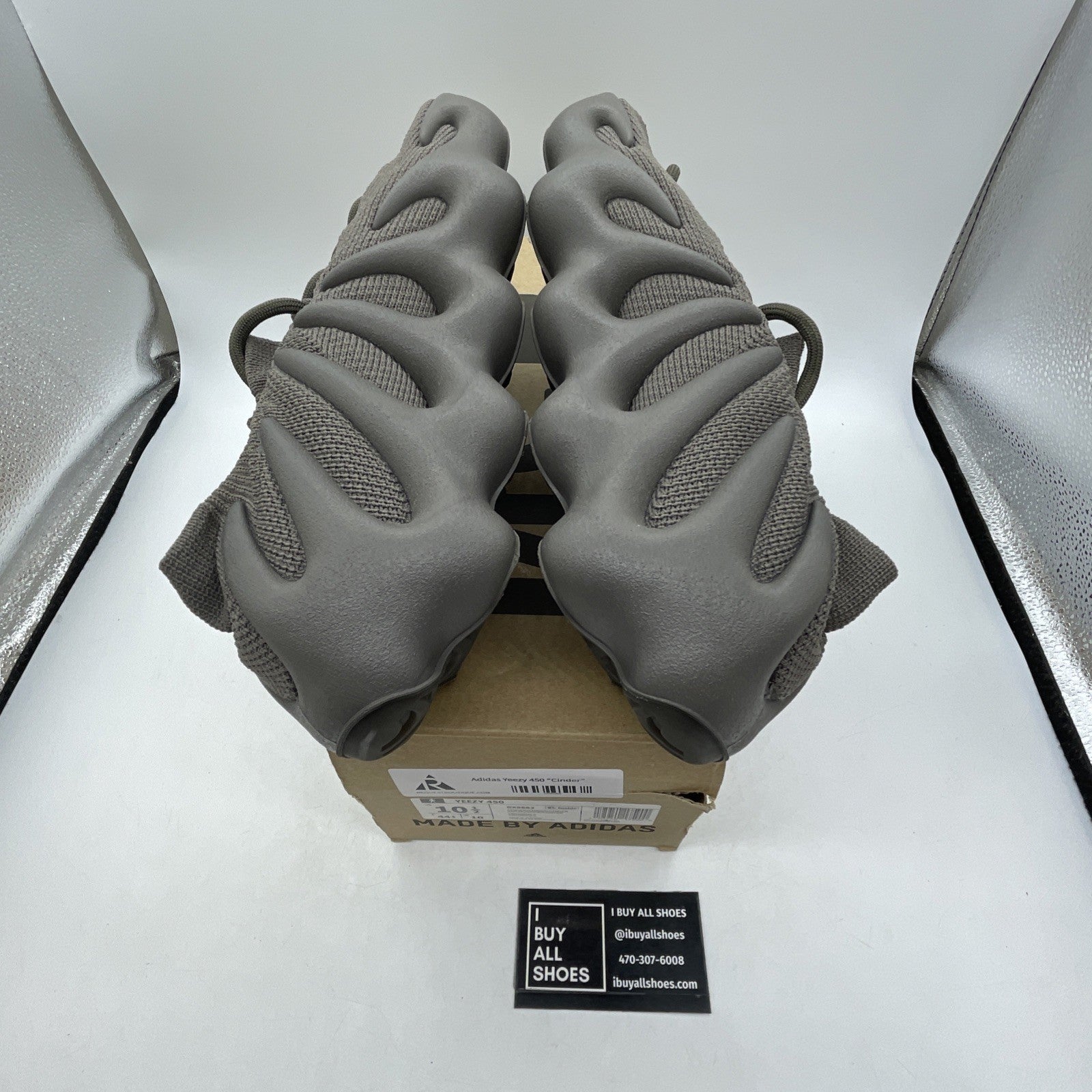 Size 10.5 - adidas Yeezy 450 Cinder (GX9662)