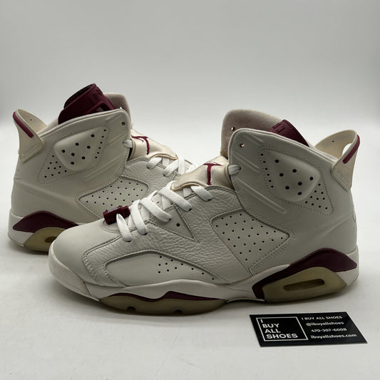 Size 11 - Air Jordan 6 Retro 2015 Maroon (384664-116)