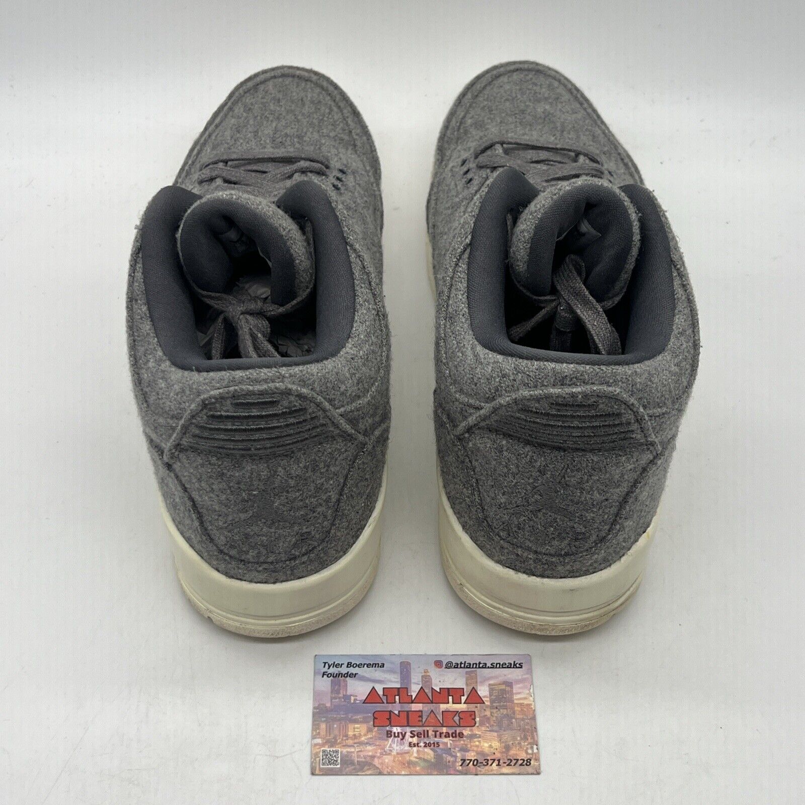 Size 12 - Air Jordan 3 Retro Wool Cream (854263-004)