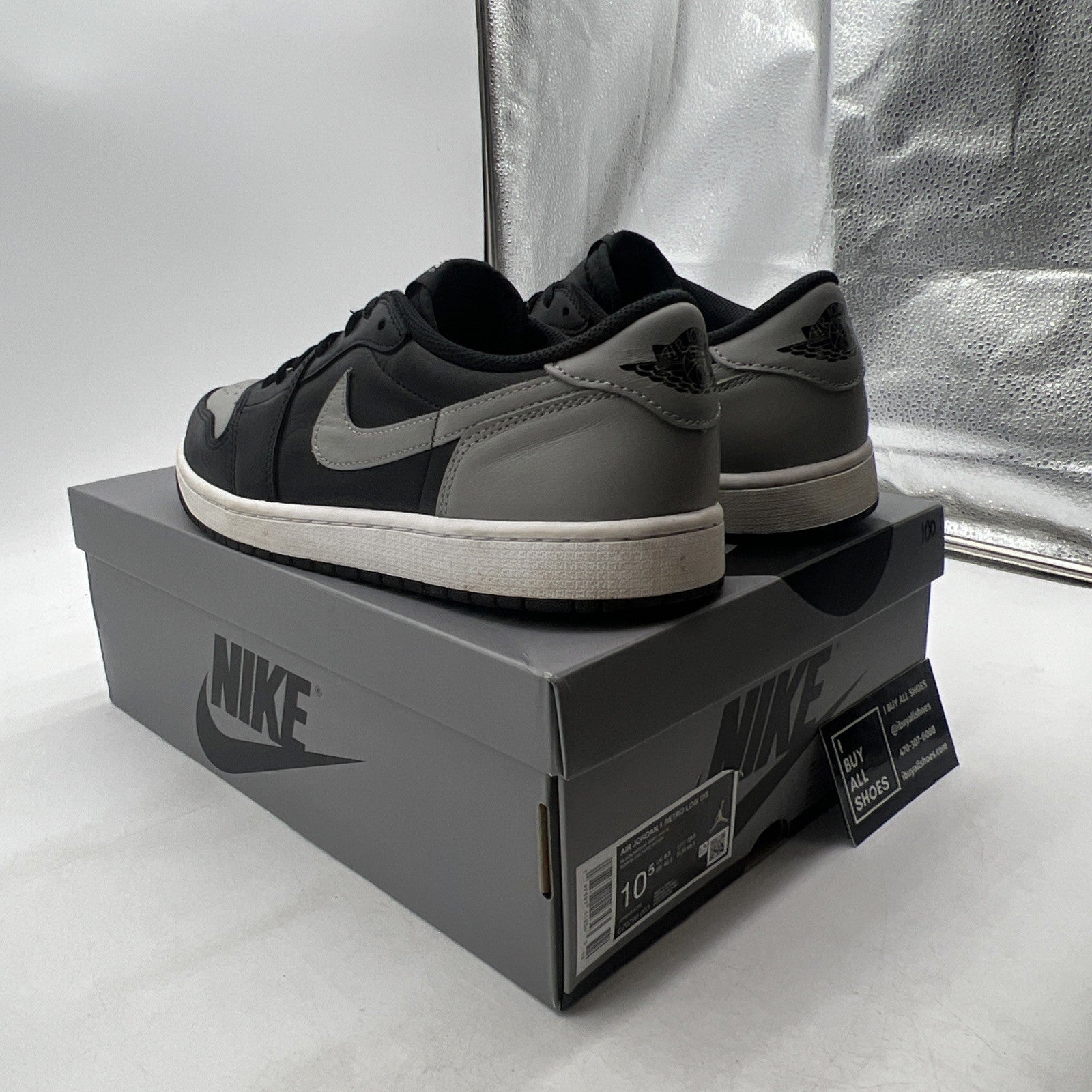 Size 10.5 - Air Jordan 1 Retro OG 2024 Low Shadow (CZ0790-003)