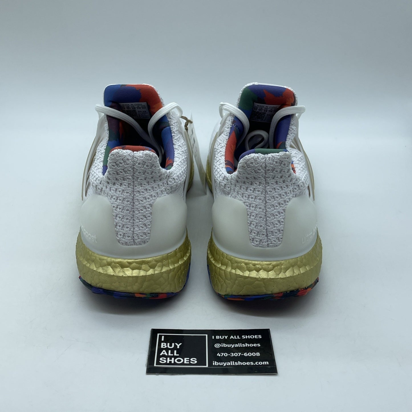 Size 14W - adidas UltraBoost 5.0 DNA Title IX White Gold Suede (HP7425)
