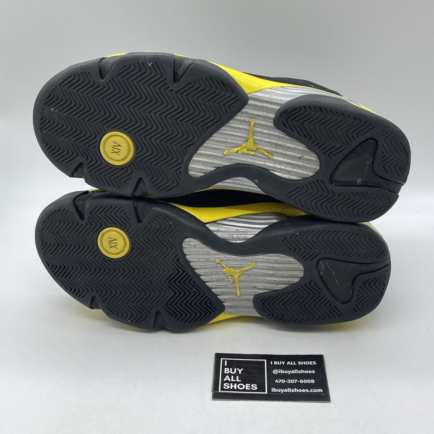 Size 11.5 - Air Jordan 14 Retro Thunder (487471-070)
