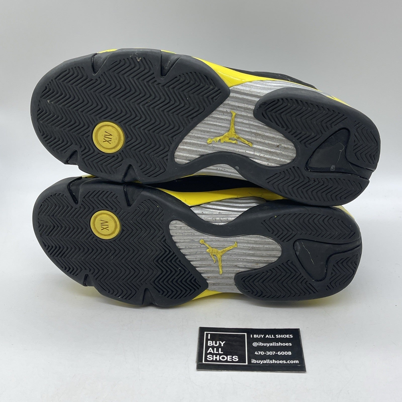 Size 11.5 - Air Jordan 14 Retro Thunder (487471-070)