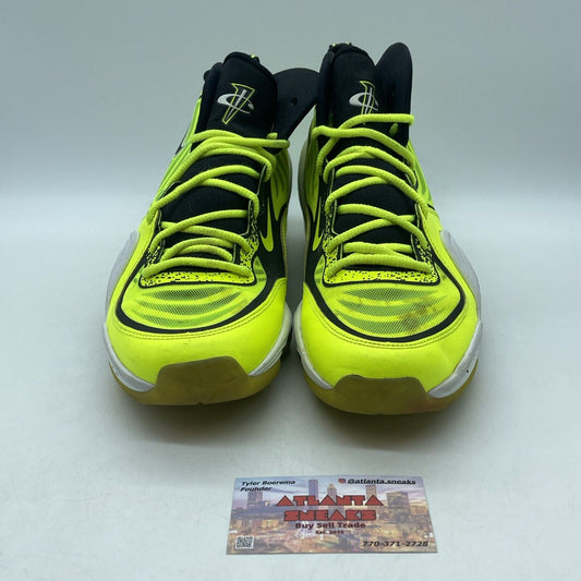 Size 10 - Nike Air Penny 5 Highlighter Black White (628568-701)