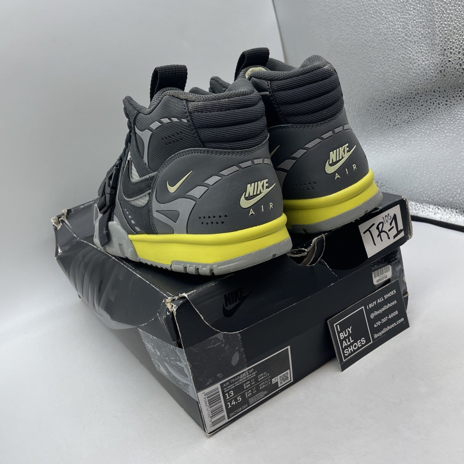 Size 13 - Nike Air Trainer 1 Utility Dark Smoke Grey (DH7338-001)