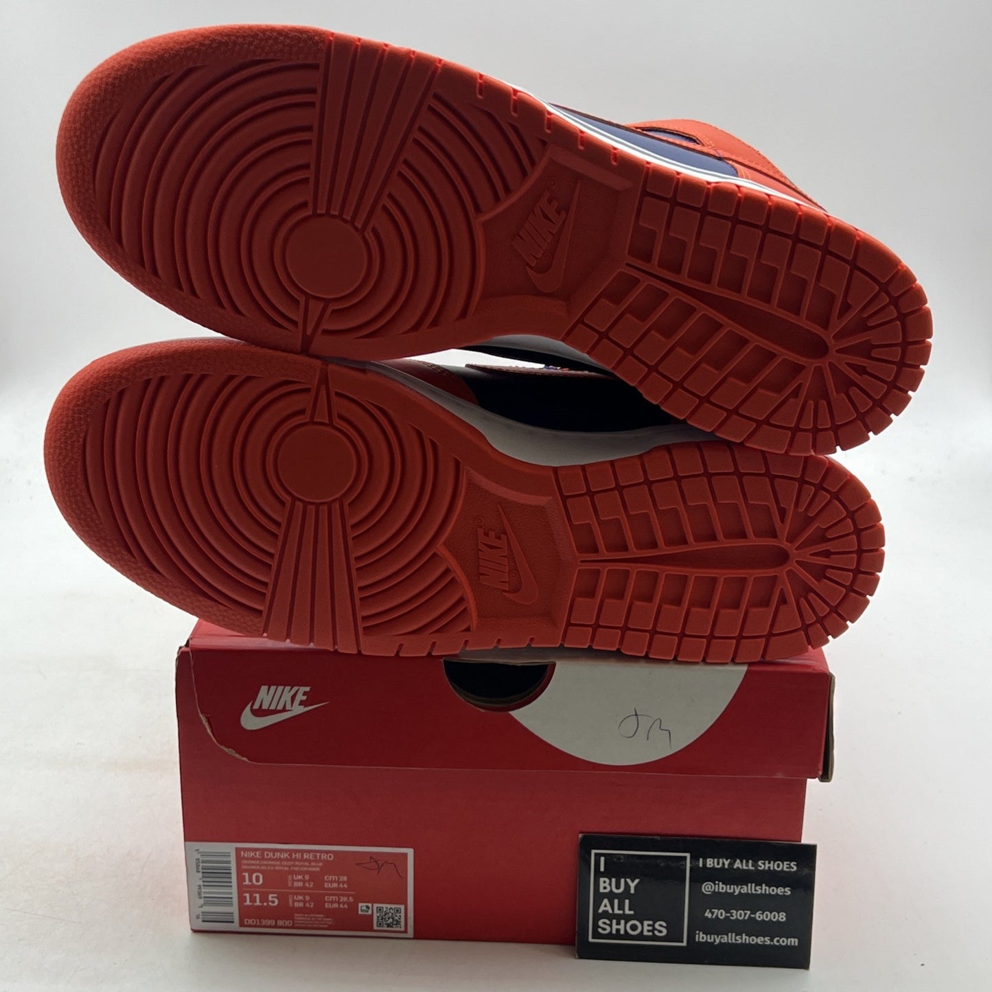 Size 10 - Nike Dunk High Knicks (DD1399-800)